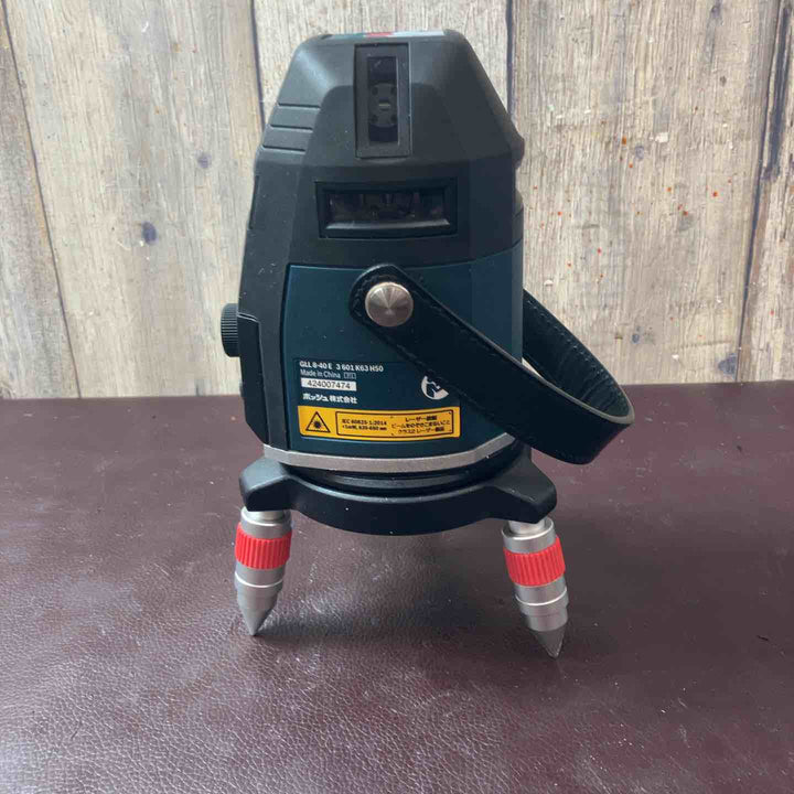 【中古品】 ボッシュ(BOSCH) 電子整準方式 ・レーザー墨出し器 GLL8-40E 【東大和店】