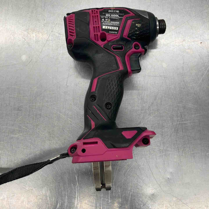 ◇ハイコーキ(HIKOKI ※旧:日立工機) コードレスインパクトドライバー WH18DDL(NN)(R) パワフルレッド【所沢店】