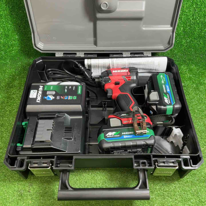 【未使用品】 ハイコーキ(HIKOKI ※旧:日立工機) コードレスインパクトドライバ スコーピオンレッド WH36DD(2XHRSZ) 【藤沢店】