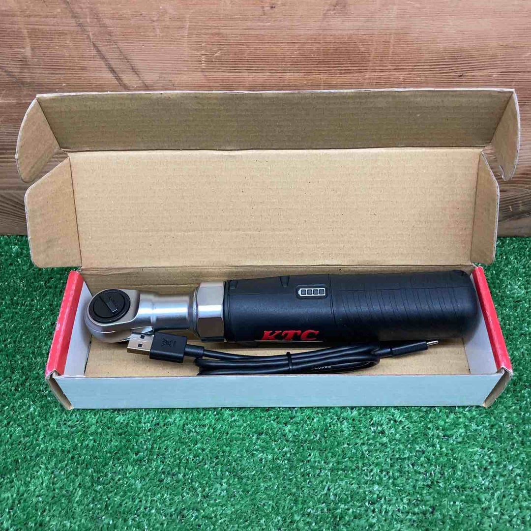 【未使用品】 KTC/京都機械工具 9.5sq. コードレスラチェットレンチセット JTRE330 【鴻巣店】