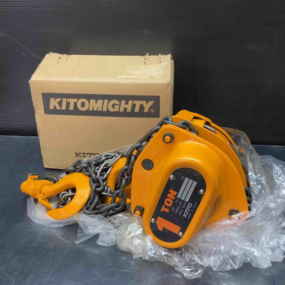 ◇キトー(KITO) チェーンブロック M3形 1t CB010【川越店】