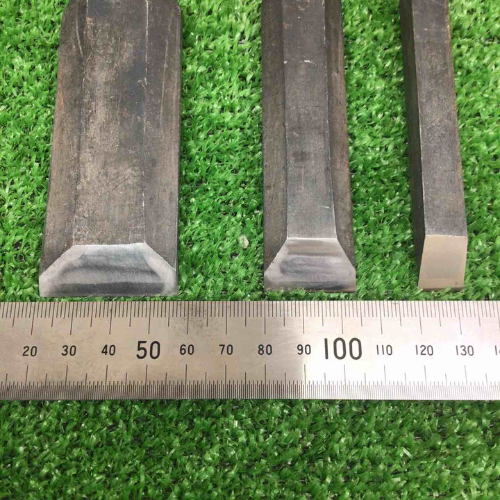 【中古・現状品】 是重 銘 鑿 のみ ＊3本組 【鴻巣店】
