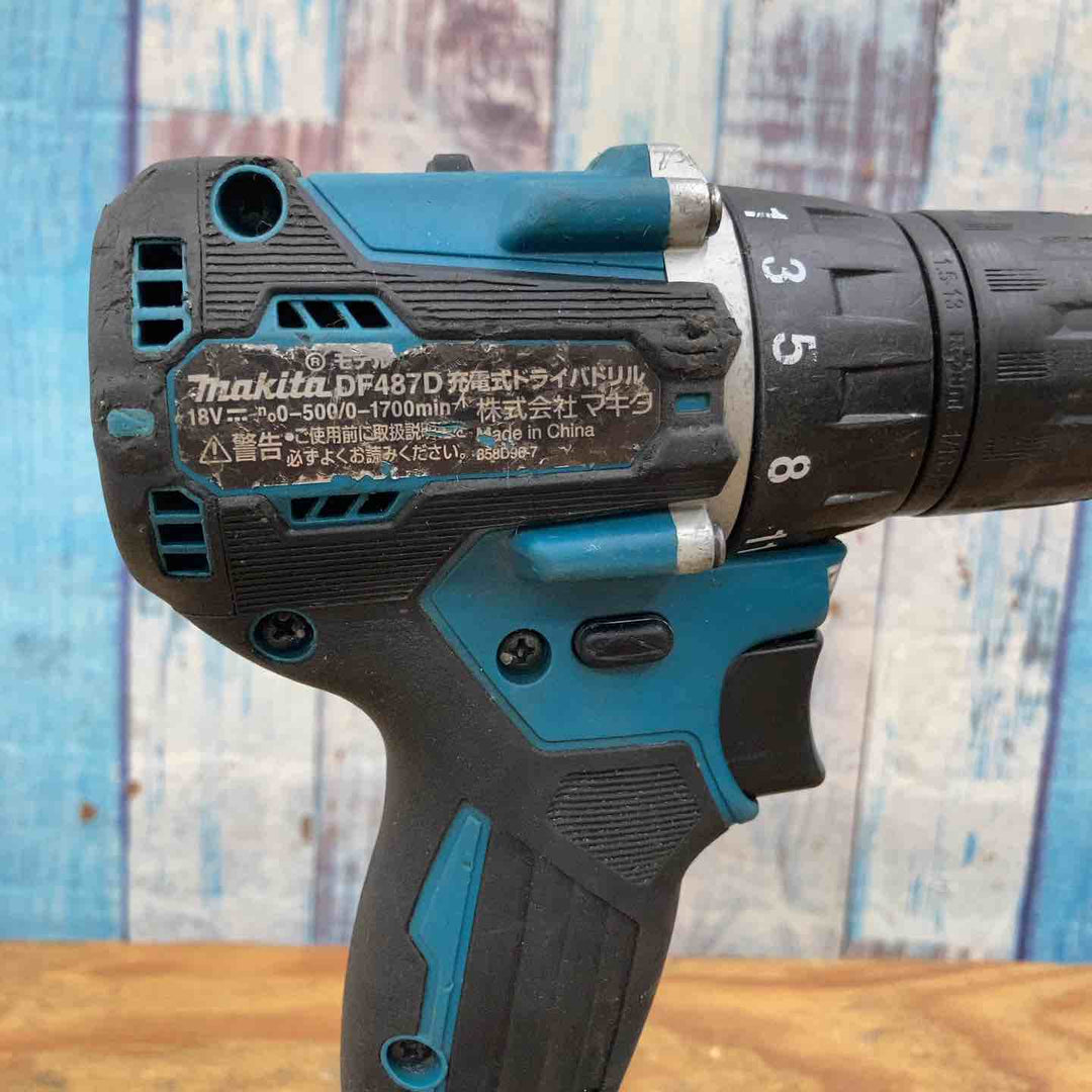 ★マキタ(makita) コードレスドリルドライバー DF487DZ【柏店】