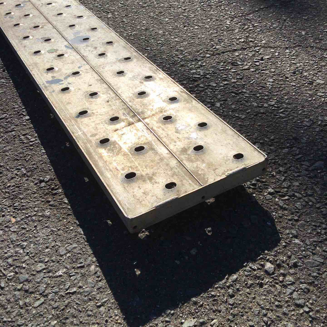 【現状品 / 店頭受取り限定】 ハセガワ/Hasegawa 4ｍアルミ足場板 AD-34 アルステージ 【鴻巣店】