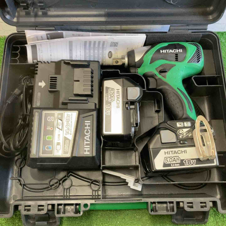 ◇ハイコーキ(HIKOKI ※旧:日立工機) コードレスインパクトレンチ  WR18DBDL(2LJCK)(L)【町田店】