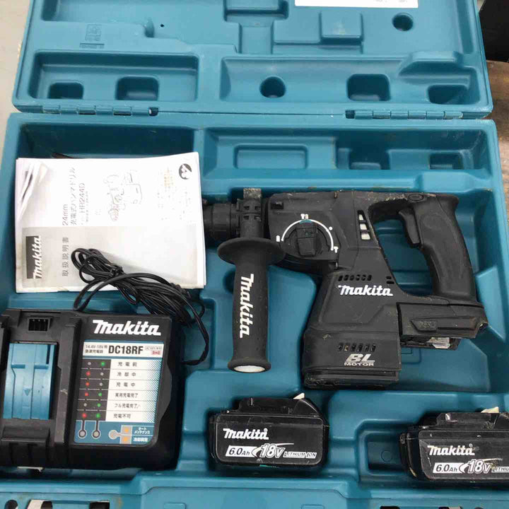 ★マキタ(makita) コードレスハンマドリル HR244DRGXB【戸田店】