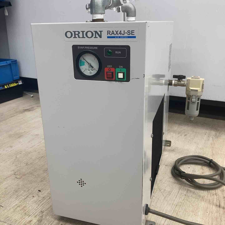 【店頭受取り限定】オリオン機械(ORION) 冷凍式エアードライヤー RAX4J-SE-A2（高入気温度・空冷式・単相200V）【川越店】