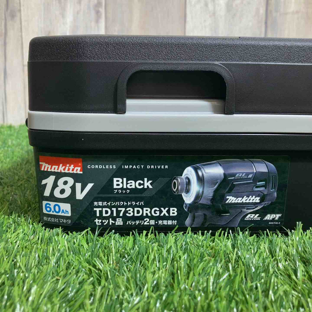 ★マキタ(makita)18V コードレスインパクトドライバー TD173DRGXB 純正バッテリー付属【戸田店】