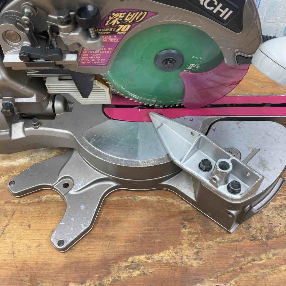 ★ハイコーキ(HIKOKI ※旧:日立工機) 卓上スライド丸のこ C7RSHC【柏店】