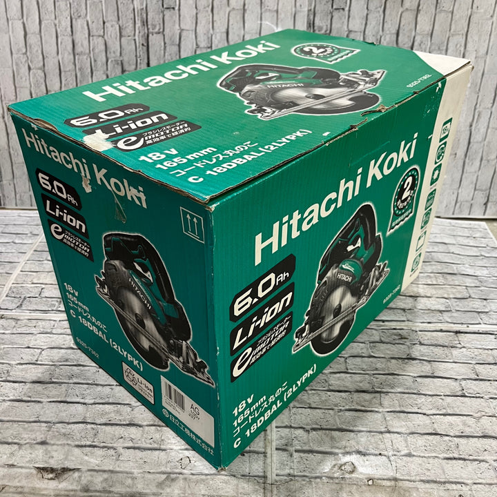 ★ハイコーキ(HIKOKI ※旧:日立工機) コードレス丸のこ C18DBAL(2LYPK)【川口店】