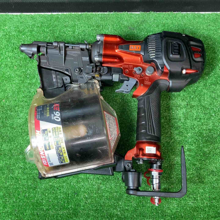 ★マックス(MAX) 高圧エア釘打ち機 HN-90N5(D)-R【岩槻店】