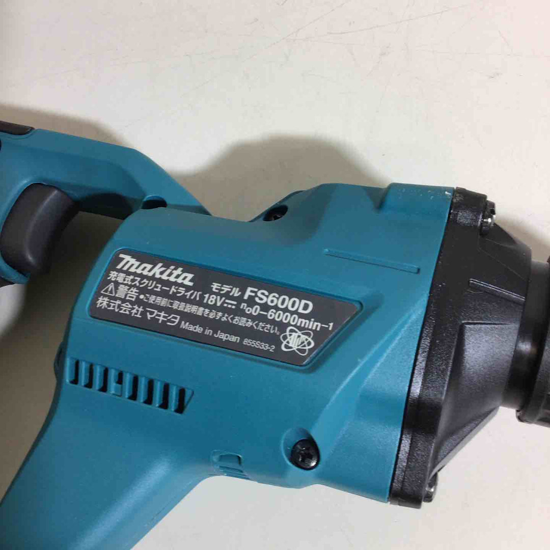★マキタ(makita) 18V コードレススクリュードライバ FS600DRG【戸田店】