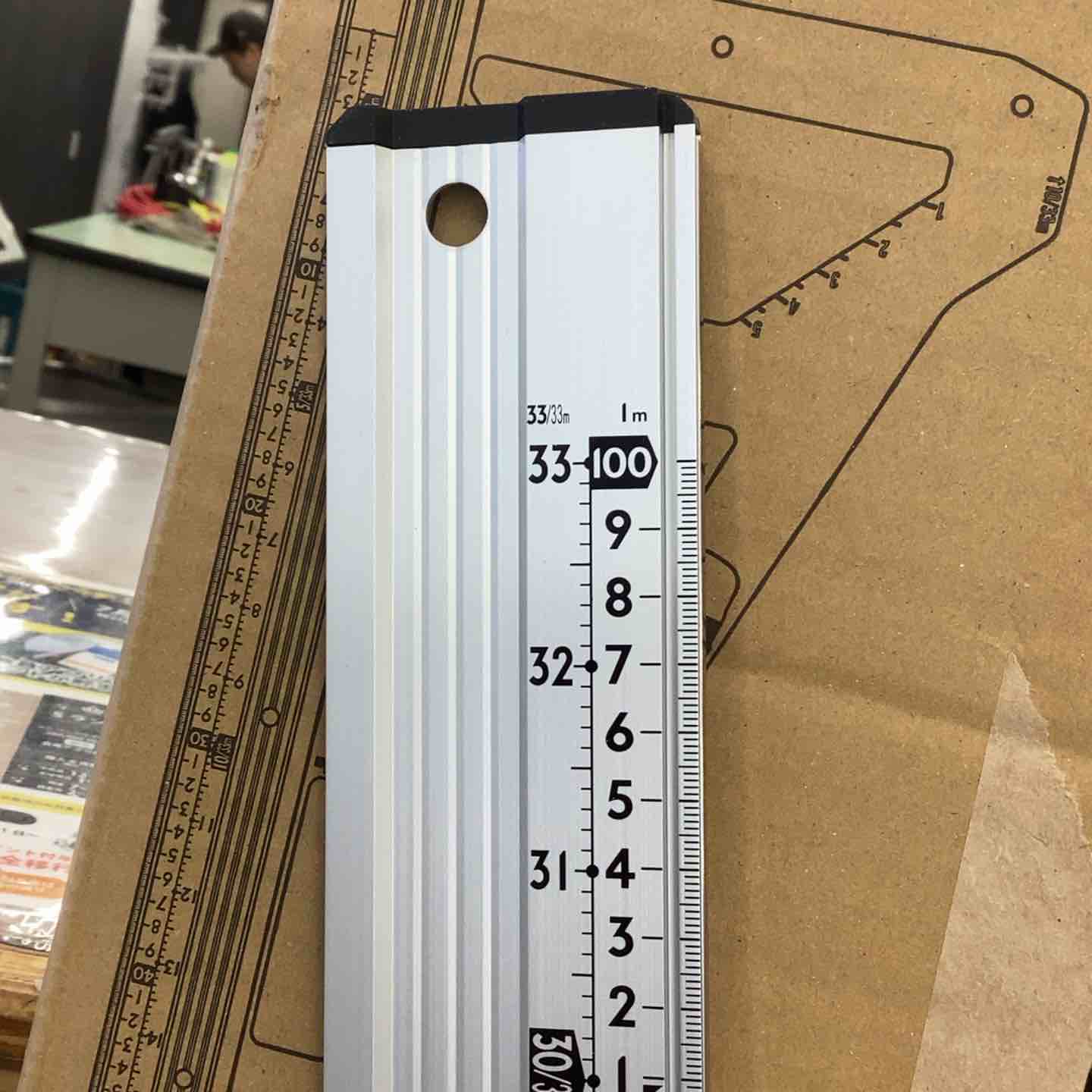 シンワ測定 ガイド定規 エルアングル かるぴた 1m #73207【越谷店