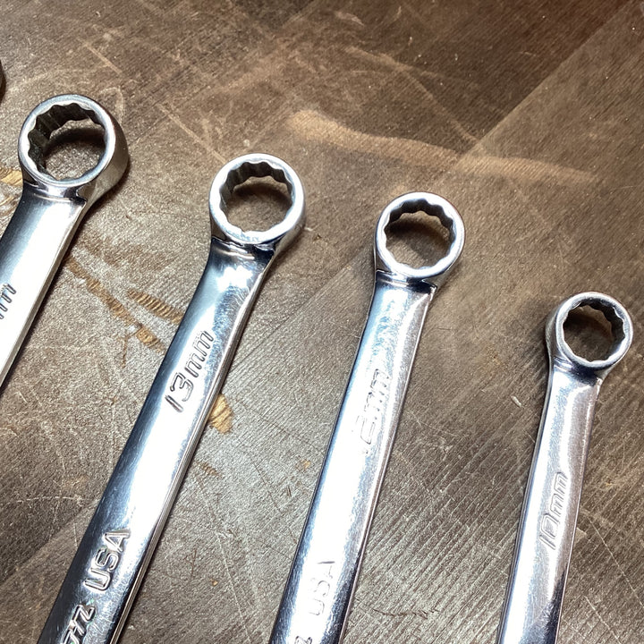 Snap-on スナップオン コンビネーションレンチ セット ミリサイズ SOEXM　7本セット 【東大和店】