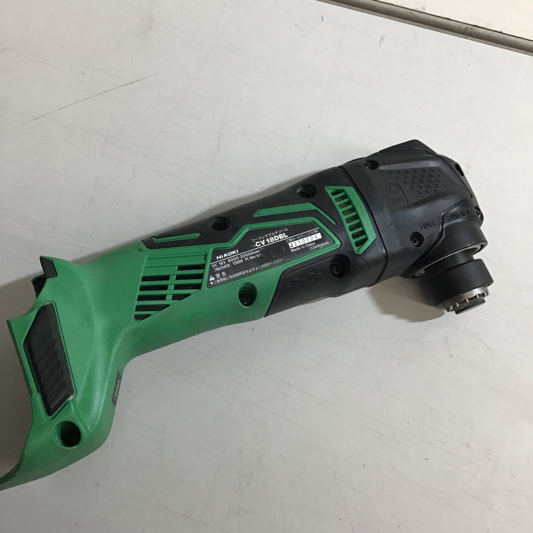 【中古品】★ハイコーキ HIKOKI  18V コードレスマルチツール CV18DBL(NN) 【戸田店】