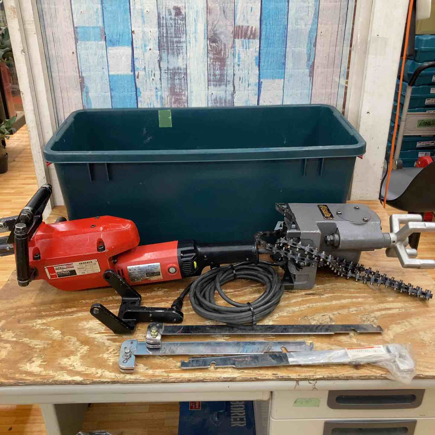 【久留米】【引き取り限定】【中古品】RIDGID リジッド 932VS バンドソー (ケース付き) RIDGID 中古レシプロソー ケース付き