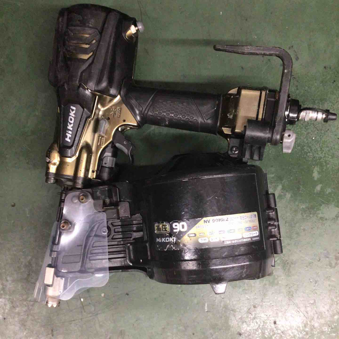 ★ハイコーキ(HIKOKI ※旧:日立工機) 高圧エア釘打ち機 NV90HR2(S)【戸田店】