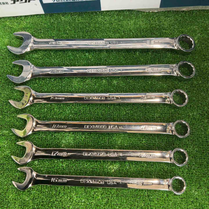 スナップオン(Snap-on) フランクドライブコンビネーションレンチ6本セット OEXM160B/170B/180B/190B/210B/220B【草加店】