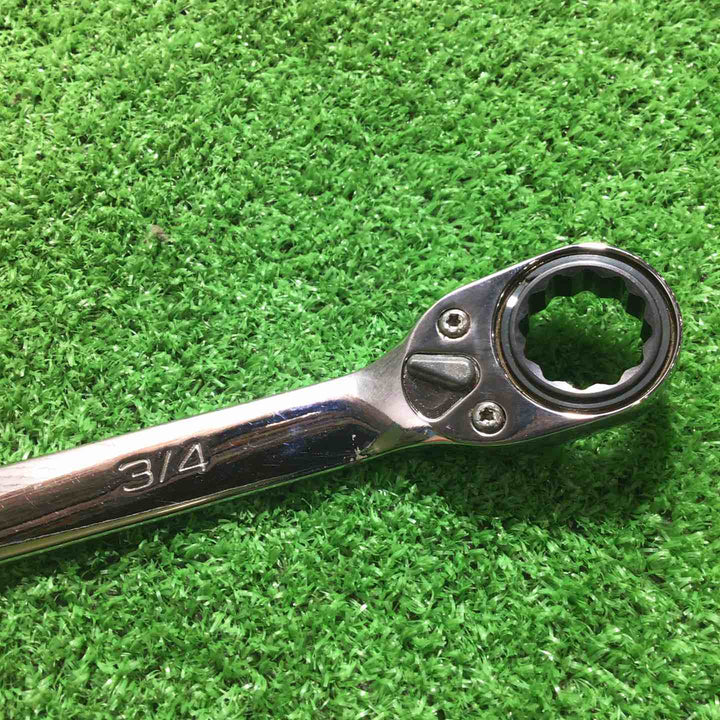 スナップオン(Snap-on) 3/4フランクドライブプラスリバーシブルラチェットコンビネーションレンチ SOXRR24A 【川口店】