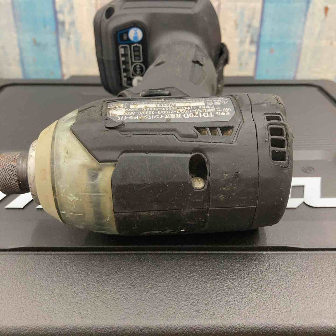 ★マキタ(makita) コードレスインパクトドライバー TD170DRTXB【柏店】