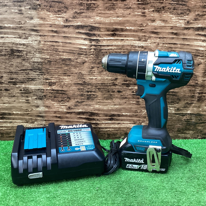 ★マキタ(makita) コードレス振動ドリルドライバー HP484DRGX　バッテリー1個【川越店】