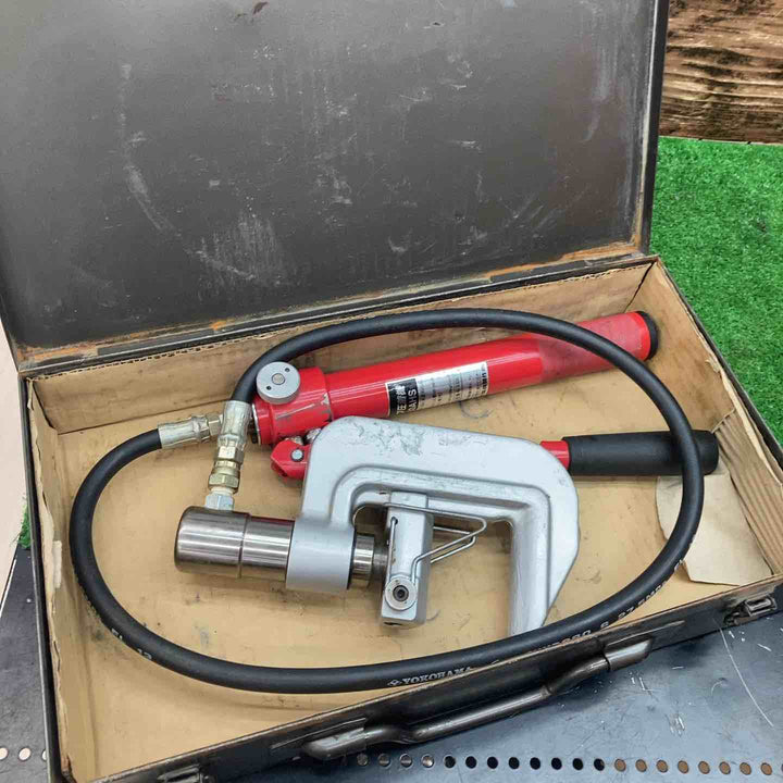 ◇育良精機(IKURA) 手動油圧式パイプ圧着機 IS-30AHS 断水機【川越店】