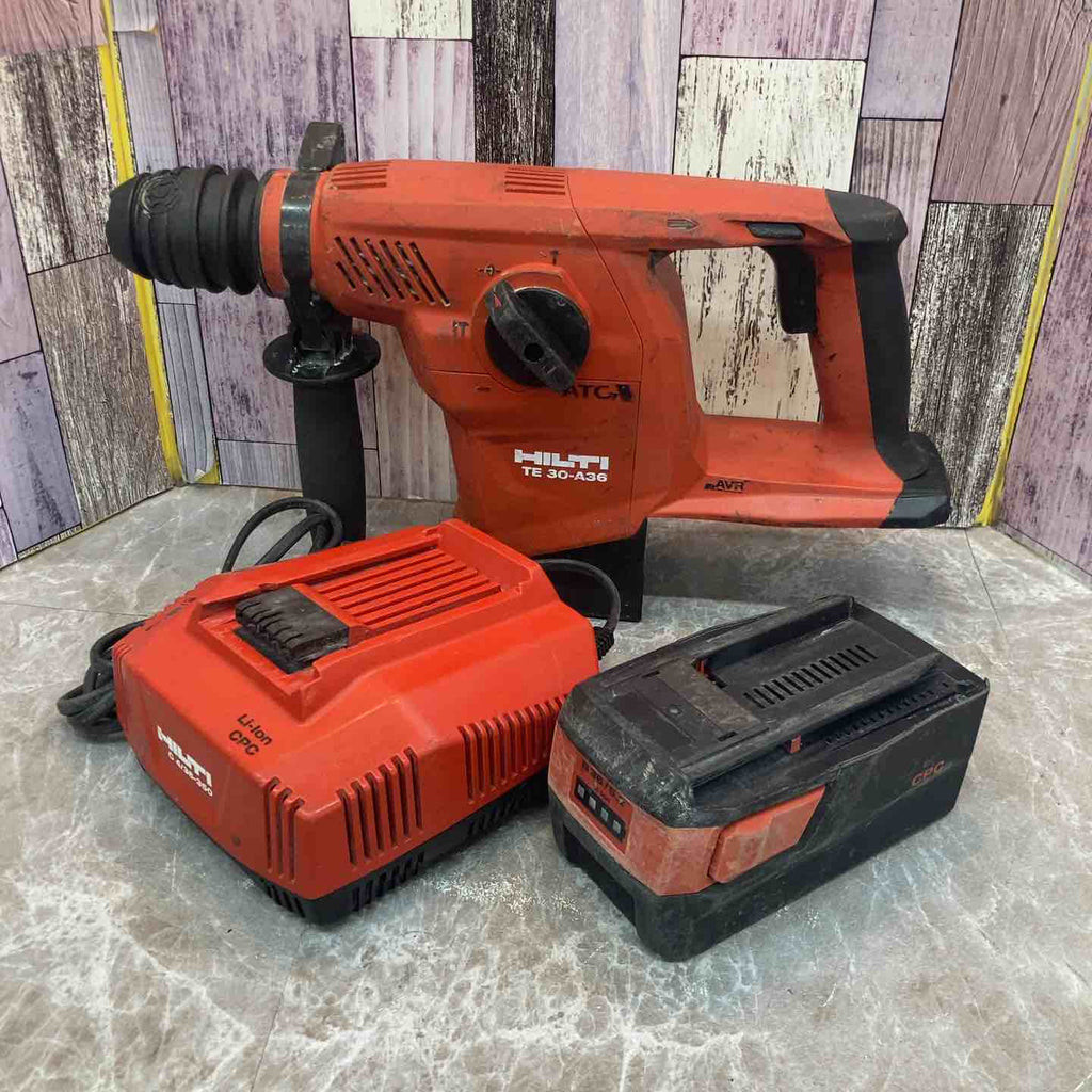 【中古品】◇ヒルティ(HILTI) コードレスハンマドリル TE6-A36-AVR(本体のみ)【八潮店】 Ut7dXACPXBgd8VsnNxrkUDRJOov0KE