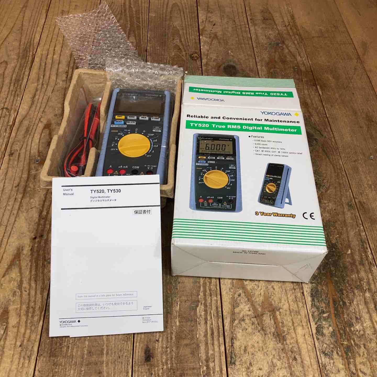 ◇横河計測(YOKOGAWA) TY520 ディジタルマルチメータ【所沢店