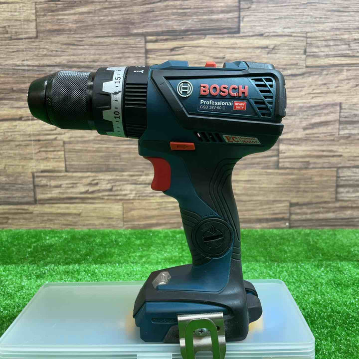 BOSCH(ボッシュ) 18Vコードレス振動ドライバードリル GSB18V-60C【桶川店】