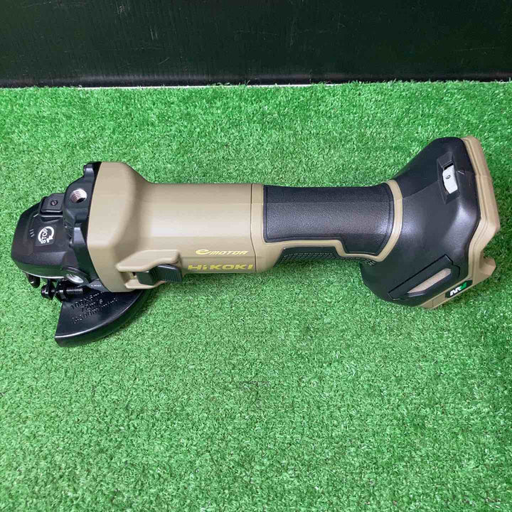 ◇ハイコーキ(HIKOKI ※旧:日立工機) 100mmコードレスディスクグラインダ G3610DC(XHAZ) 限定色 カーキベージュ【岩槻店】