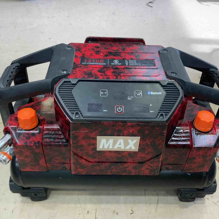 ★マックス(MAX) エアコンプレッサー AK-HH1310E_ジュラシックレッド【町田店】