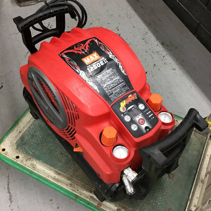 【中古品】★マックス MAX エアコンプレッサー AK-HH1250E2_レッド 【戸田店】