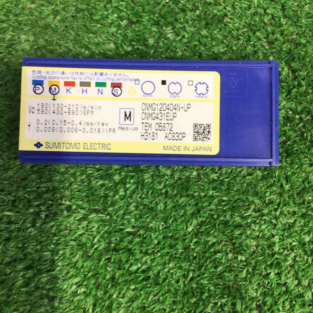 SUMITOMO　チップ　CNMG431EUP AC520U CNMG120404N-UP　5個セット【町田店】