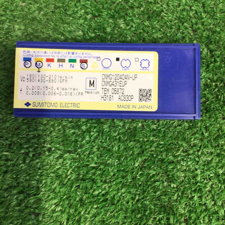 SUMITOMO　チップ　CNMG431EUP AC520U CNMG120404N-UP　5個セット【町田店】