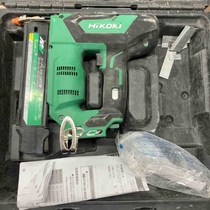 ★ハイコーキ(HIKOKI ※旧:日立工機) コードレスフィニッシュネイラ NT3640DA(NNK)【戸田店】