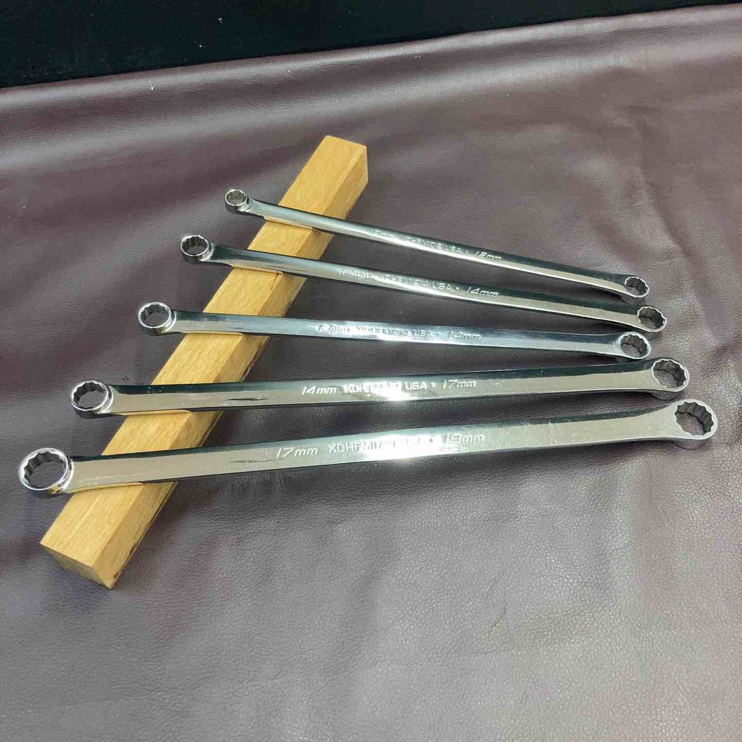 【中古品】 スナップオン(Snap-on) オフセット ストレートメガネレンチ XDHFM1012・1214・1314・1417・1719 5本セット ブランド 【東大和店】