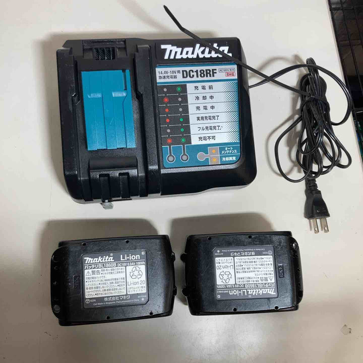 ★マキタ(makita) 18Vコードレスインパクトドライバー TD170DRGXPバッテリー2個セット 【戸田店】