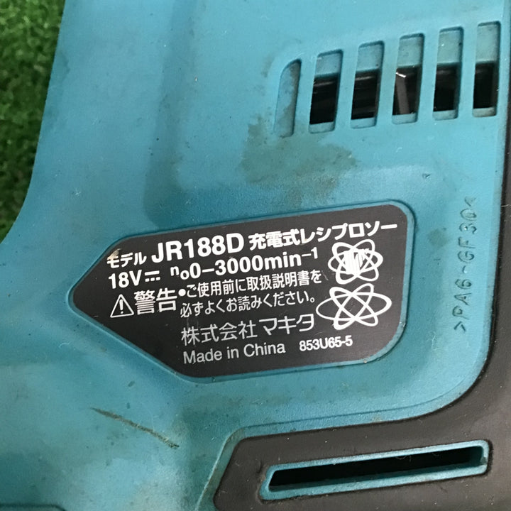 【中古品】マキタ/makita コードレスレシプロソー JR188DZ 【鴻巣店】