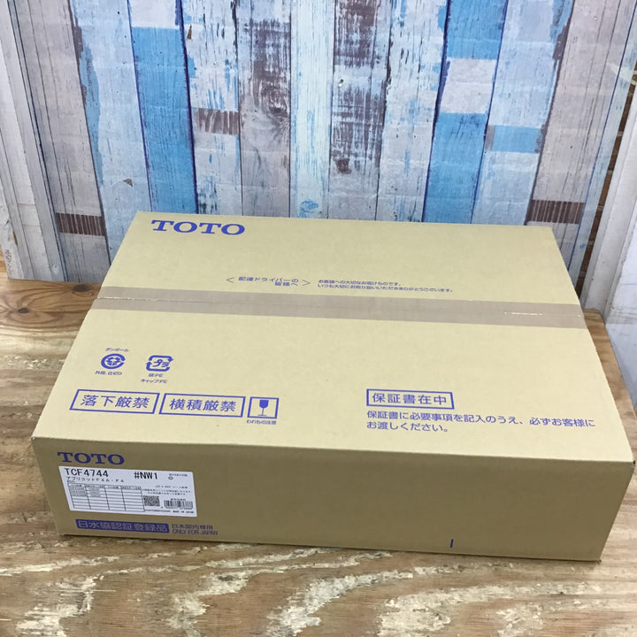 □TOTO ウォシュレット アプリコット F4 TCF4744 #NW1 ホワイト未開封品②【柏店】