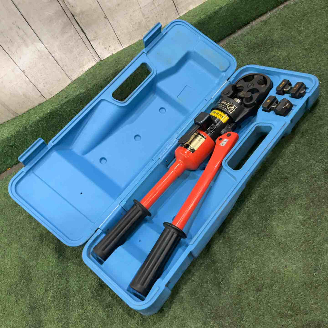 ☆泉精器(IZUMI) 手動油圧式圧着工具 9H-2【川口店】