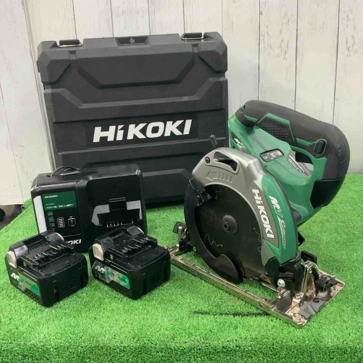 ★ハイコーキ(HIKOKI ※旧:日立工機) コードレス丸のこ C3606DA(SK)(2XPS)【川口店】