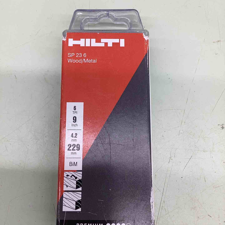 HILTI ヒルティ SP 23 6W/M 35枚 セーバーソー レシプロソー ブレード 229㎜ 替刃 ホワイト 消耗品 【越谷店】