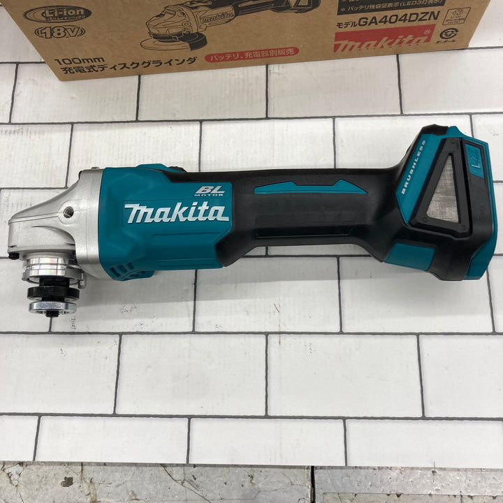 ☆マキタ(makita) 100mmコードレスディスクグラインダ GA404DZN (GA404DN)【所沢店】