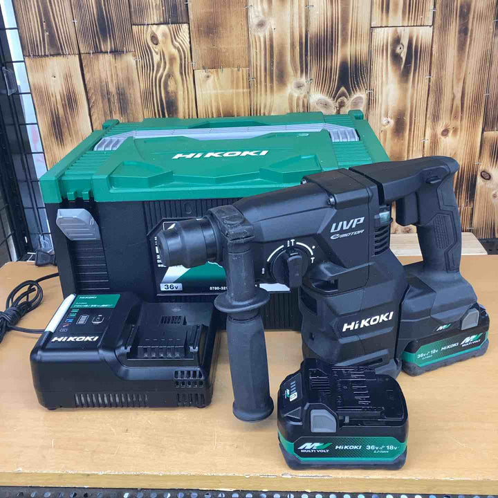 ◇HiKOKI(ハイコーキ) 36V 充電式 ロータリハンマドリル DH3628DA(2XPBZ)【越谷店】