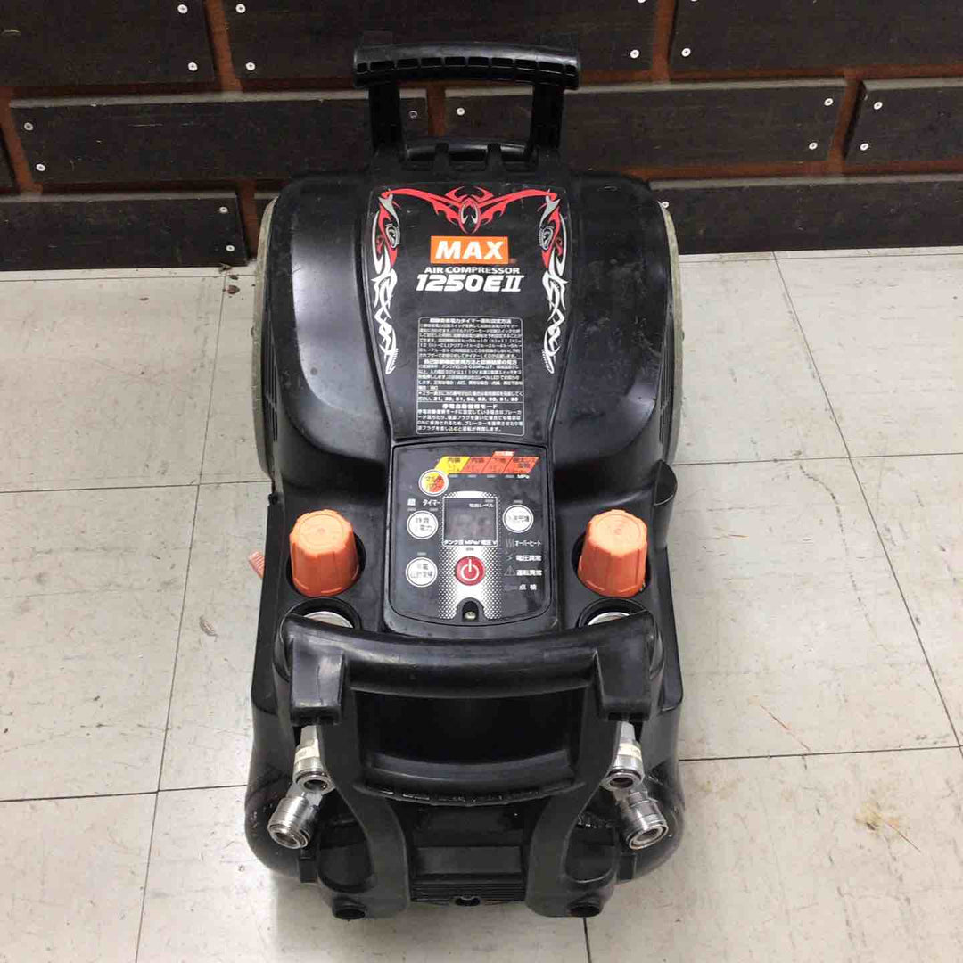 ★マックス(MAX) エアコンプレッサー AK-HH1250E2_ブラック【桶川店】