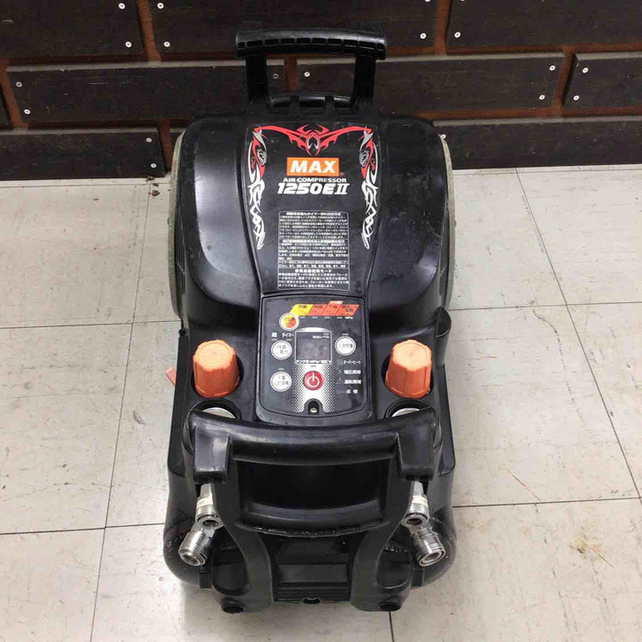 ★マックス(MAX) エアコンプレッサー AK-HH1250E2_ブラック【桶川店】