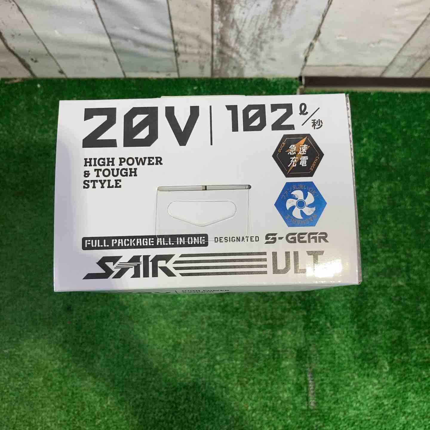 シンメン S-AIR 20Vファンバッテリーフルセット SA-126 カラー：ブラック【町田店】 シンメン S-AIR 20Vファンバッテリーフルセット SA-126 カラー：6