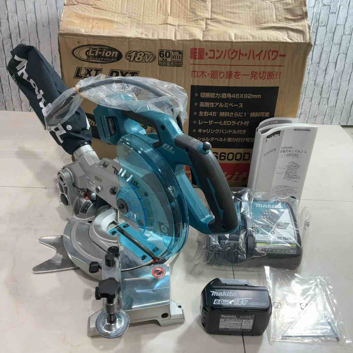 ★マキタ(makita) コードレス卓上マルノコ LS600DRG 18V フルセット【川口店】
