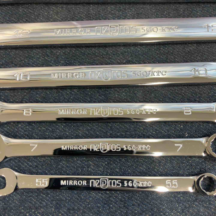 KTC コンビネーションレンチ ネプロス ミラー NMS2-24,22,21,19,17,14,13,12,10,8,7,5.5 12本セット【八潮店】