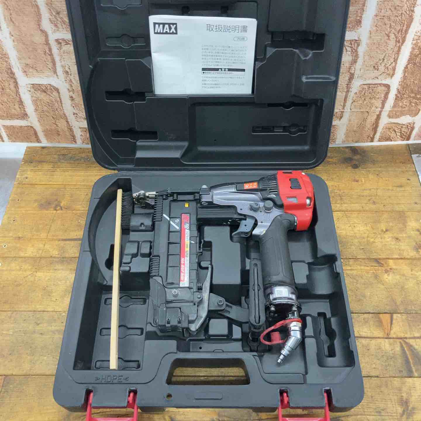 MAX マックス HA-50F3(D) 高圧 フロアネイラ【野田愛宕店】【店頭取引限定】【中古】ITF0QGHH7NVB マックス（MAX） 4mm高圧フロアタッカ HA-50F3(D) : プロツール